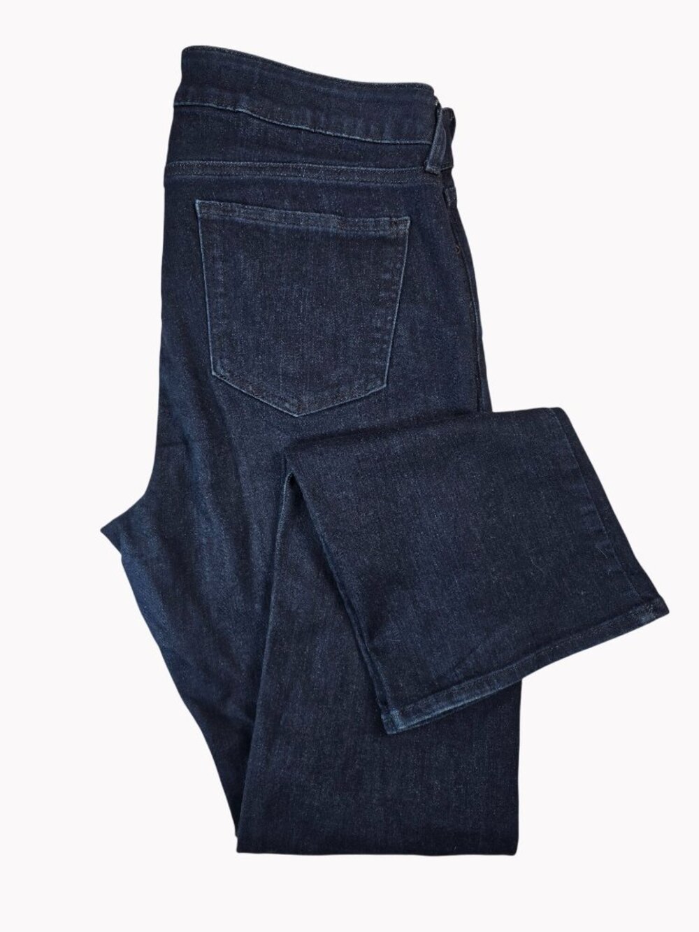 NYDJ Billie Mini Bootcut Jeans Size 12 Dark Wash Lift Tuck Technology